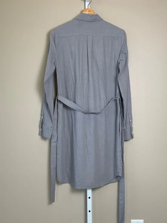 GAP Belted Flannel Shirtdress - Picture 9 of 16